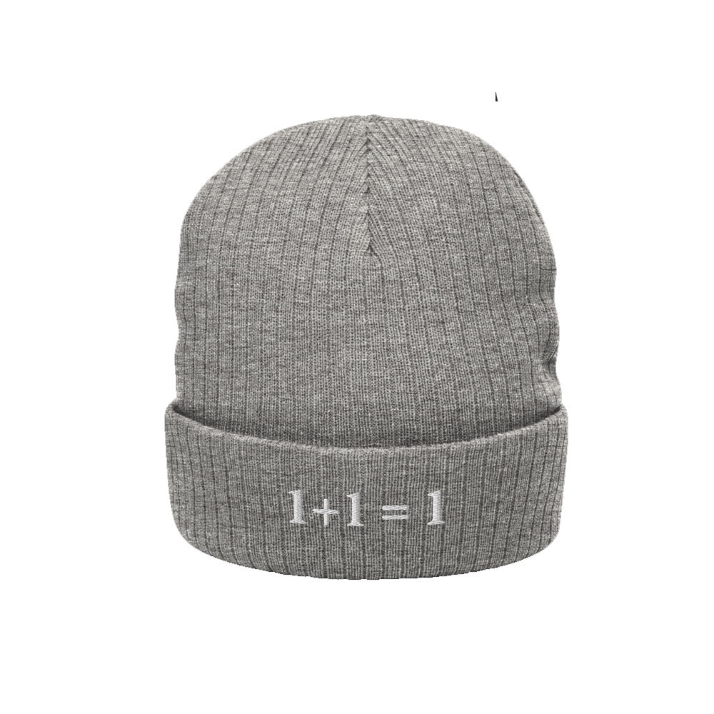 A. Ribbed Knit Beanie