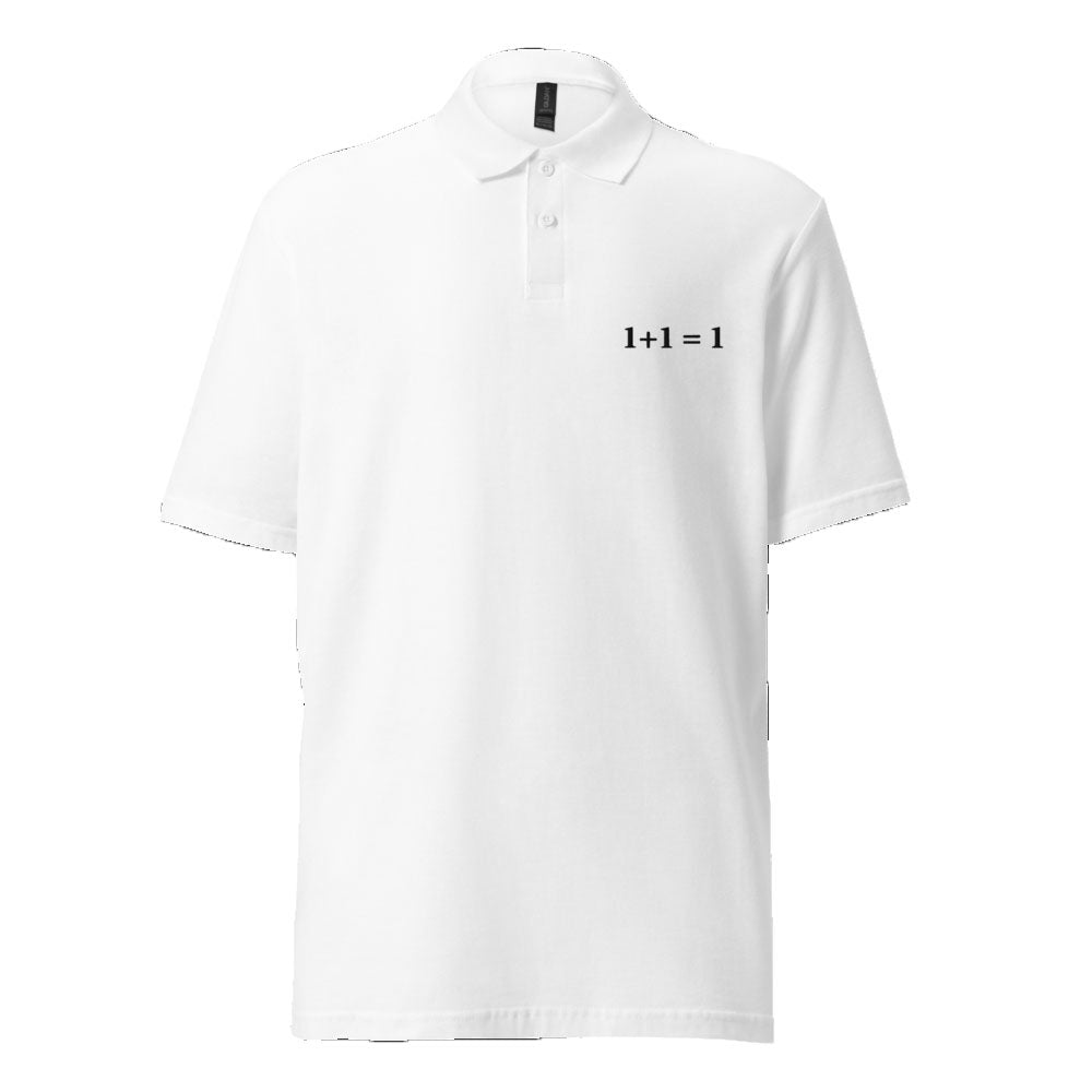 B. Unisex pique polo shirt